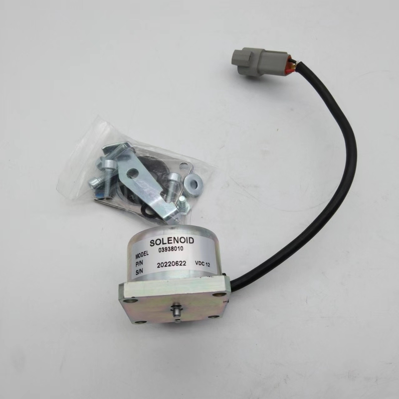 03938010 Bộ truyền động van điện từ dừng cho các bộ phận động cơ diesel HATZ L / M 12V 24V