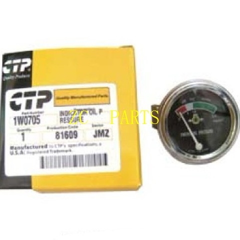 Bộ phận điện máy xúc 1W0705 Chỉ thị áp suất dầu cho máy ủi Cat D7G D5E Máy xúc lật