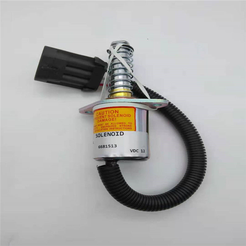 Van điện từ dừng 6681513 Phù hợp cho Bobcat Kubota được trang bị động cơ diesel mùa xuân 12V