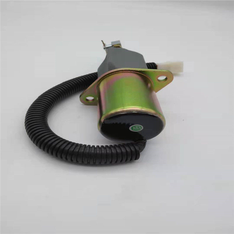 Van điện từ dừng 1751ES-12A3UC12B1S Phù hợp với phích cắm trắng YANMAR SA-4673-S 60-5 12V