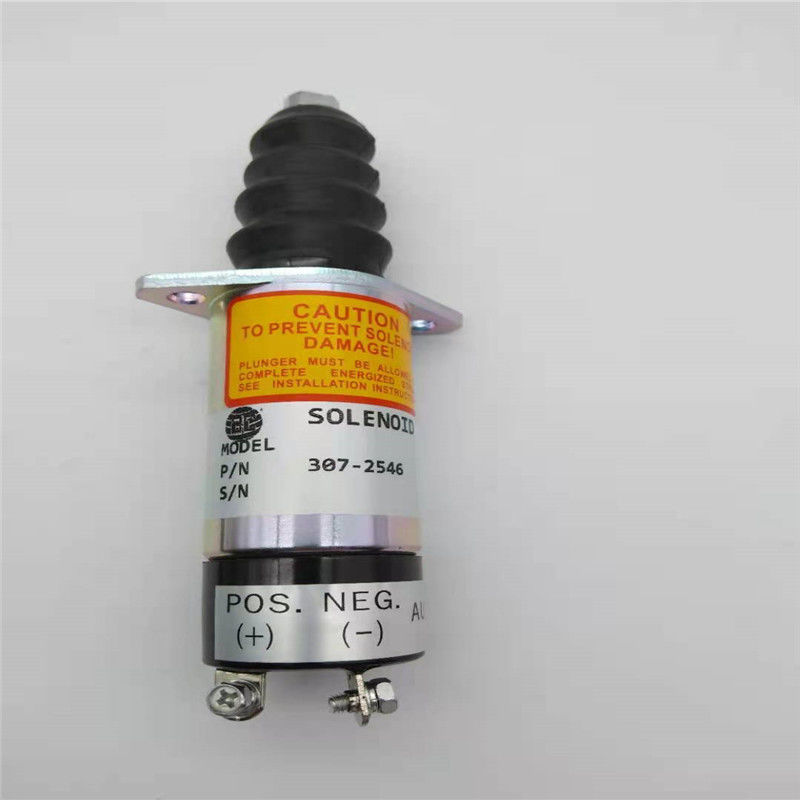 307-2546 Ngưng van điện từ phù hợp cho động cơ Woodword Phần phụ tùng máy xúc 24V