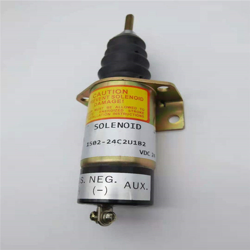 Van điện từ dừng 1502-24C2U1B2 Phù hợp cho động cơ máy xúc Cummins Woodward 24V