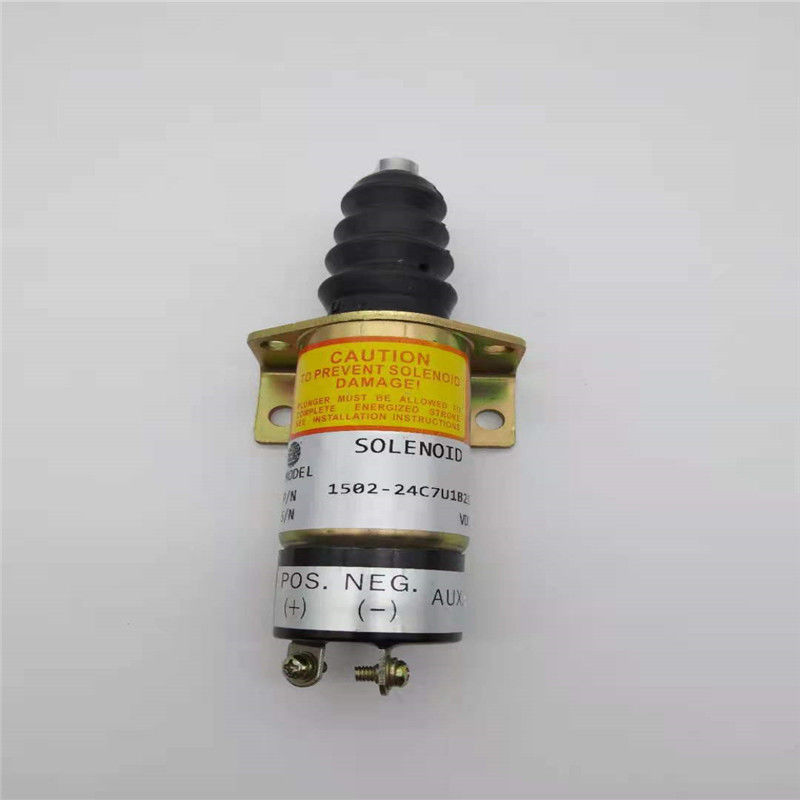 1502-24C7U1B2S1 Van điện từ dừng phù hợp cho các bộ phận động cơ máy xúc Woodward 24V