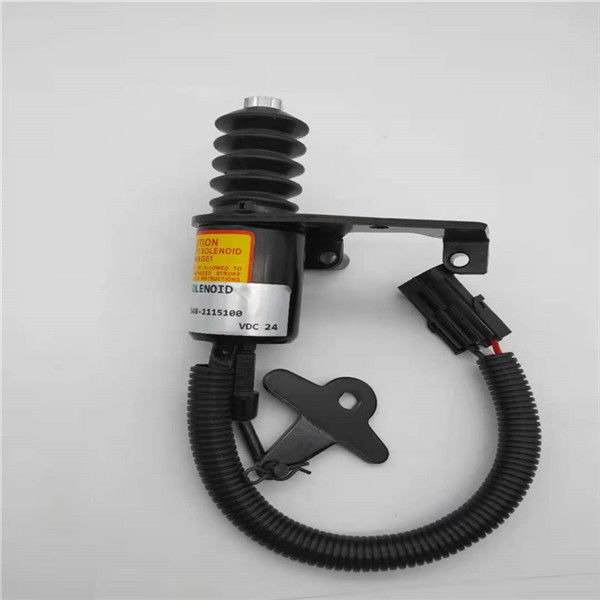 B7648-1115100 Van điện từ dừng phù hợp cho các bộ phận máy xúc động cơ YUCHAI 24V