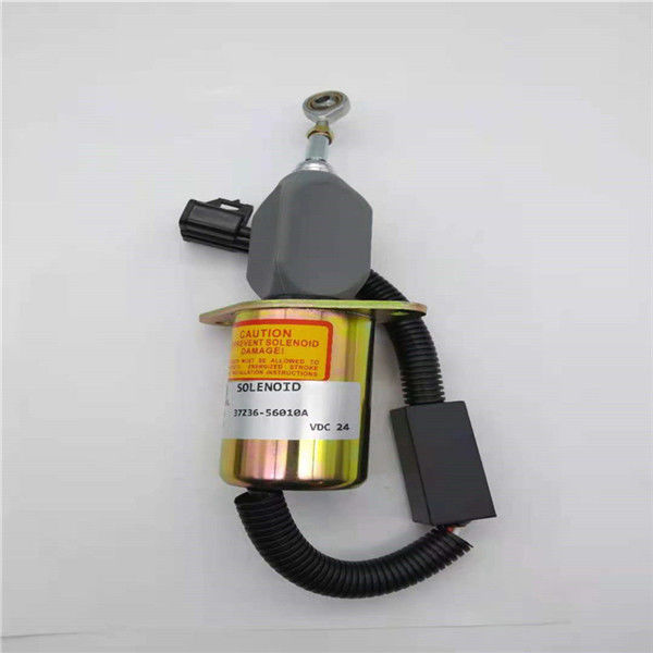 37Z36-56010A Van điện từ dừng phù hợp cho động cơ máy xúc Cummins 6CT 24V