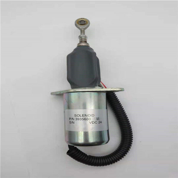 3935650 Van điện từ dừng cắm hình tam giác Phù hợp cho các bộ phận động cơ máy xúc Cummins 6CT