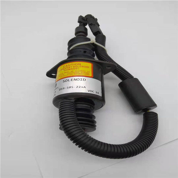 D59-105-22 + Một van điện từ dừng phù hợp cho D4114 / D6114 / D9-220 LiuGong / ShangChai Máy xúc lật