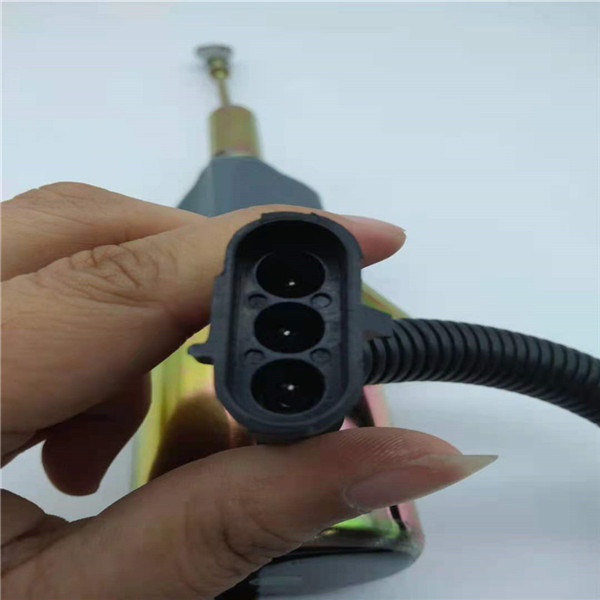 SA-4697-12 Van điện từ dừng phù hợp cho máy xúc Cummins Động cơ diesel 5,9L