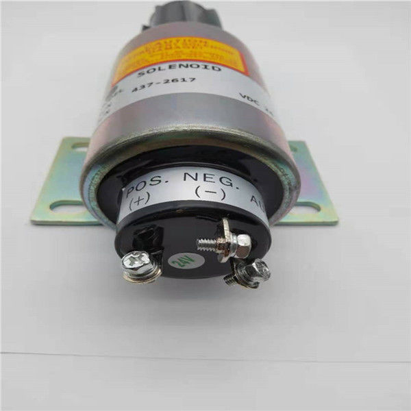 437-2617 2370-24E6U1B5S1A Van điện từ dừng phù hợp cho động cơ máy xúc Perkins 24V