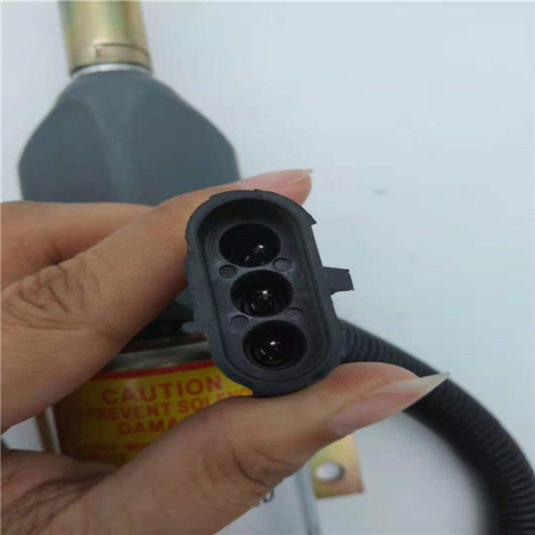 3926411 / SA-4257-12 Van điện từ dừng phù hợp cho các bộ phận động cơ máy xúc Cummins 6CT