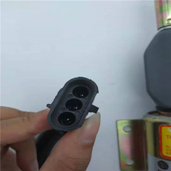 3926412 Van điện từ dừng phù hợp cho bộ phận động cơ máy xúc Cummins KOMATSU 24V