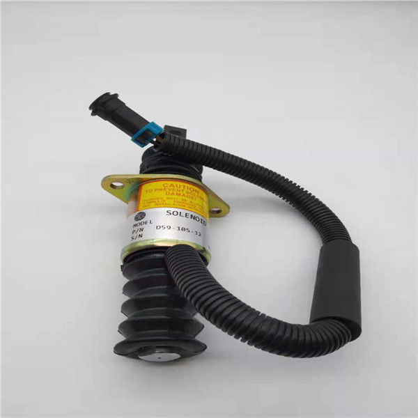 D59-105-12 dừng Van điện từ 24V phù hợp cho máy xúc XiaGong 951/953 ShangChai D6114 Loader