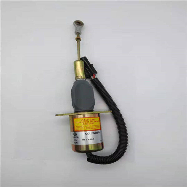 RE53560 dừng phù hợp với van điện từ cho bộ phận động cơ máy xúc John Deere 24V