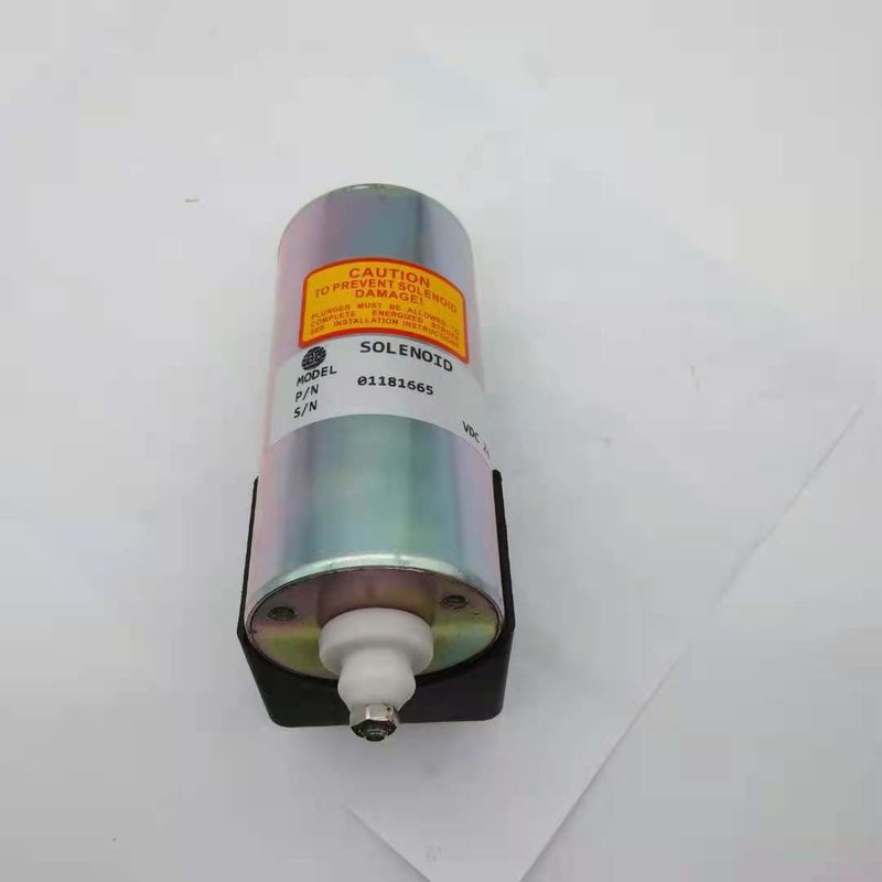 01181665 Van điện từ dừng phù hợp cho các bộ phận điện của máy xúc Deutz SK200-8 24V