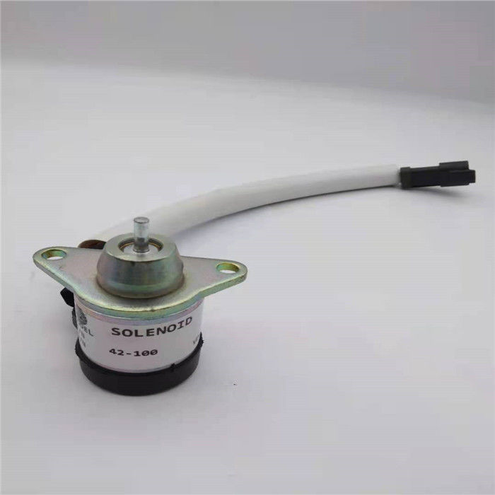 42-100 Van điện từ nhiên liệu diesel Yanmar 12 Volt 4TNV98 Van ngắt nhiên liệu điện từ