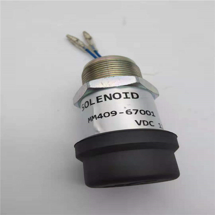 MM409-67001 Stop Solenoid 12V Phù hợp với Mitsubishi S4L S4L2 L2E K4E K4F E305C K4N