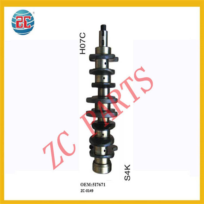4W3989 517671 Trục khuỷu động cơ Diesel Phù hợp với thép rèn cho S4K CAT E312B E120B