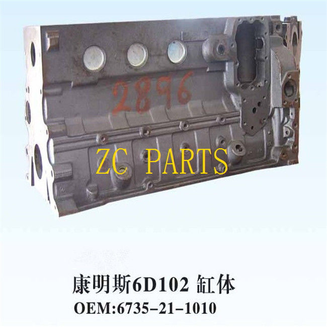 Khối xi lanh diesel PC200-7 6735-21-1010 Phù hợp cho động cơ 6BT 6D102