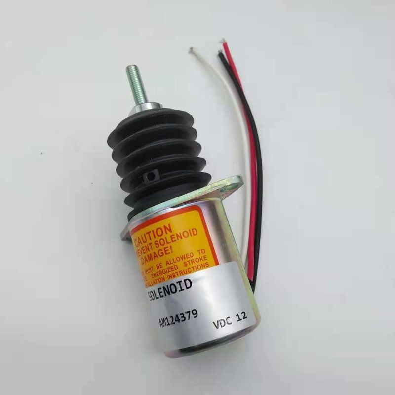 AM124379 P610-A5V Van điện từ dừng 12V cho John Deere 455 F915 F925 F935 F1145 Động cơ Yanmar 3TNE78