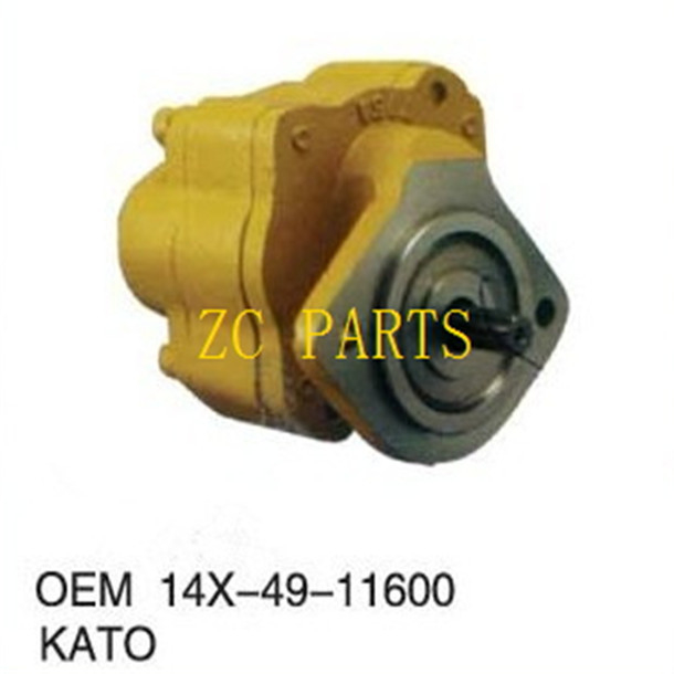 Máy bơm bánh răng thủy lực 14X-49-11600 Máy ủi một phần Máy hút rác D65P-12 D60P-12
