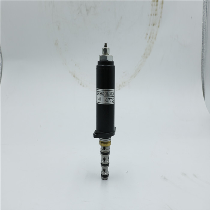 Bộ phận điện Máy xúc KDRDE5K-31 / 30C50-140 Van điện từ bơm thủy lực cho Kobelco SY215